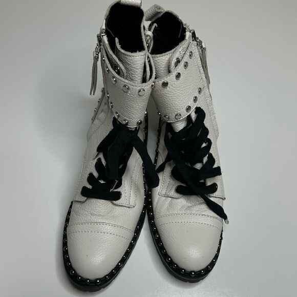 Sam Edelman Women's Jennifer Bright White Leather Size 5M - Picture 10 of 16